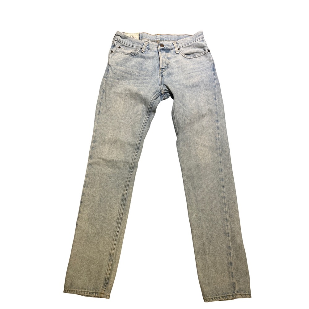 Hollister Jeans Men's Size W31 L32 Blue California Light Wash Slim‎ Fit